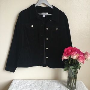 Black Velvet Jacket